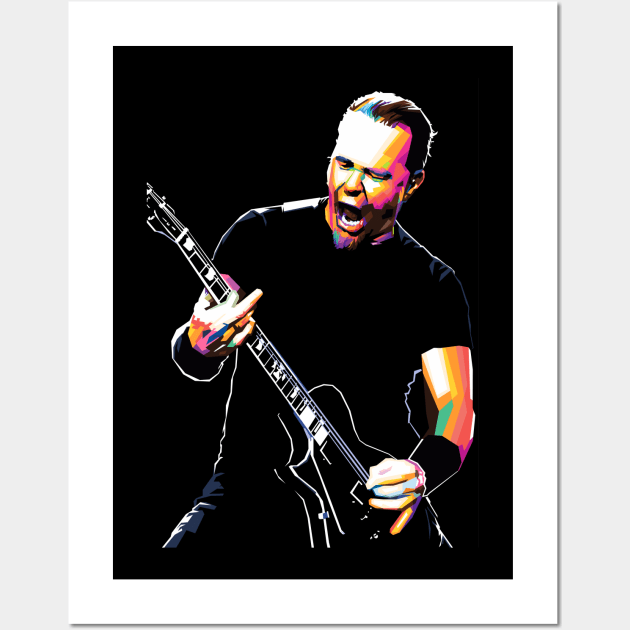 James Hetfield Wall Art by Wijaya6661